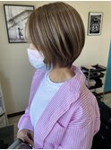 ショート×ハイライトカラー☆
