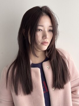 シール 梅田(CIRR) フェイスレイヤー×ストレートロング