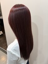 アトレ 梅田店(attrait)&nbsp;透明感のあるブラウンロング×上質な艶感