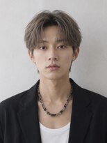 メンズサロン サンド 横浜(Men's salon sand) ブロンド王道ラウンドマッシュ