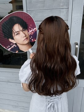 ル レーヴ 和田店(Le reve) ライブにぴったり♪推し活ヘアメ【鈴木】