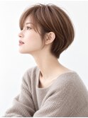 大人のショートボブ