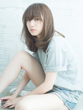 フローレント(florent) ラフストレートタッチセミディ1