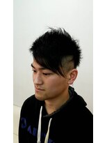 ワンワールド 豊平区 美園店(One World) メンズカット やんちゃな奇抜スタイル