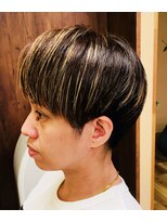 ピッカヘアーデザイン(PICKA hair-design) クールでスタイリッシュな外国人風ショート