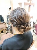 人気シンプルシニヨンアレンジ【ヘアアレンジ　立川南口/立川】