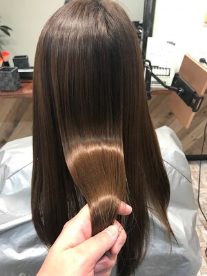 【藤井寺駅前】縮毛矯正ならMatilda hairにお任せ◎縮毛矯正+カラーも同時にOK！理想のストレートヘアに☆