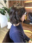 無造作ボブ