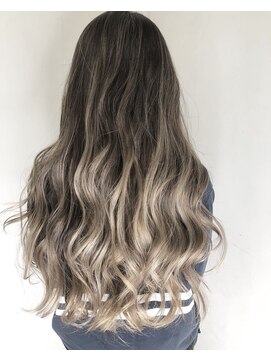 ヘアースタジオ ゼン(hair studio Zen) 外人風ハイライト