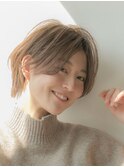 センターパートショート