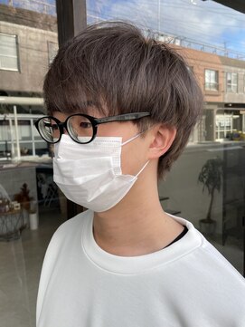 ノア(noa.) 『ハイトーンカラー』外国人風メンズグレージュ