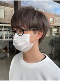 『ハイトーンカラー』外国人風メンズグレージュ