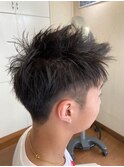 メンズツーブロック