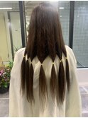 イメチェン　フェミニン　外ハネミディアム　