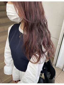 クララ サカエ(CLALA Sakae LA.DONNA group) ピンクゆるパーマ