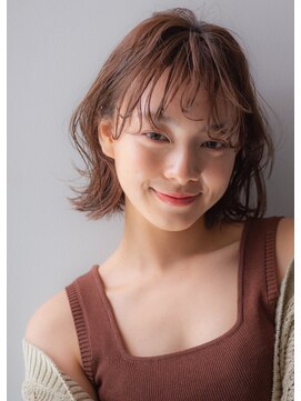 エラマ ヘアメゾン(elama hair maison) 【elama】外はねウェットボブ