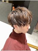 メンズ ゆるスパイラルパーマ