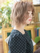 カバーヘア ブリス 川口(COVER HAIR bliss)&nbsp;大人可愛い外国人風ハイトーンボブウルフTa10代20代30代