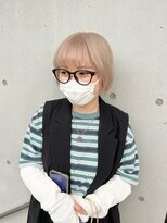 ゲーム 吉祥寺店(GAME)&nbsp;ダブルカラーミルクティーベージュカラーケアブリーチ韓国