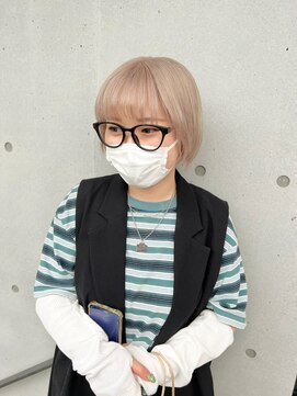 ゲーム 吉祥寺店(GAME) ダブルカラーミルクティーベージュカラーケアブリーチ韓国