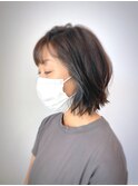 大人かわいい外ハネボブ