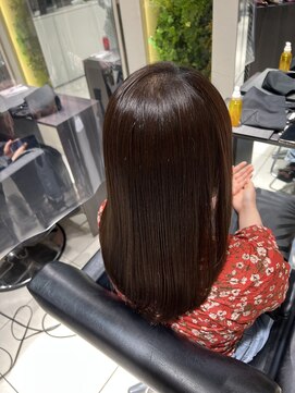 フォルテ ギンザ(FORTE GINZA) 【艶髪エステ】クセ毛カバー艶髪ストレート