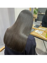 イニット 奈良新大宮(init.)&nbsp;20代 30代 40代 セクションカラー モテ髪 春カラー くすみカラー