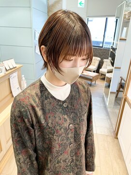 プラグ バイ ネオリーブ(plug by neolive) 前髪×髪質改善 [髪質改善/縮毛矯正/レイヤーカット]韓国 N