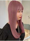 肌が綺麗に見えるハイトーンピンクカラー<銀座/ハイトーン>