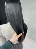 アッシュグレー_ダークグレージュ_髪質改善