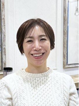 リグ ヘアアンドデザイン(LiG hair&design) 【ハンサムショート】ショートでも女性らしく！