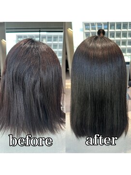 ルミス 銀座(Lumis) ストレートスタイル/艶髪/髪質改善/縮毛矯正/20代30代40代50代