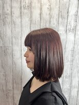 ビューティドレッセヤマノ 池袋パルコ(Beauty Dresse YAMANO)&nbsp;【ボブ】【トリートメント】【ストレート】【ツヤカラー】