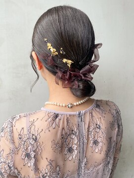 アルバム 銀座(ALBUM GINZA) グレーベージュ美髪エモージュニュアンスカラー_ba487401