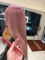 マージュ ギンザ(marju GINZA) ☆ブリーチ必須 ピンクベージュ ピンクカラー