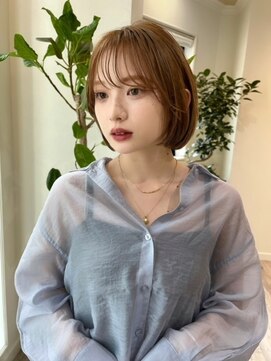 アンバー 池袋(amber) ショートヘア/シアーカラー/姫カット[池袋 /池袋駅]