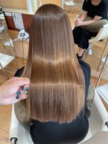 クララ サカエ(CLALA Sakae LA.DONNA group)&nbsp;ブリーチ毛の他店お直し縮毛矯正