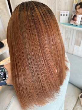 ラグーン(LAGOON) ブリーチカラー/オレンジ