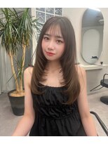 リッカ(LICCA)&nbsp;【MISAKI】レイヤーカット/前髪顔周りカット/韓国ヘア