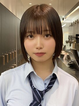ロンドアジュール 横浜(Lond azur) 圧倒的カットの持ちが良いミニボブ