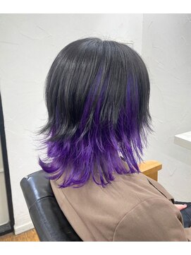 カノン(kanon) 【kanon松戸】青木優歩　ブラック×パープル