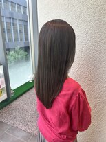 エルサフィロ ヨドヤバシ(el zafiro yodoyabashi)&nbsp;くびレイヤー前髪髪質改善小顔レイヤーロング20代30代40代50代