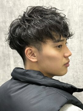 ヒロギンザバーバーショップ 丸の内店(HIRO GINZA BARBER SHOP) ツイストスパイラルマッシュ