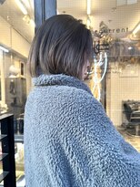 アンダーカレント(undercurrent)&nbsp;デザインカラー グラデーションカラー 裾カラーベージュカラー