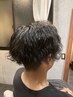 【メンズ限定】カット+うる艶デザインパーマ　￥11000～