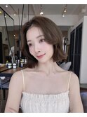 美髪30代40代似合わせ顔まわり前髪カット骨格補正ボブレイヤー