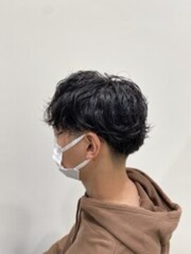 メンズアヴァンス イオンモール和歌山店(MENS AVANCE.) ニュアンスパーマ×ツーブロック×ナチュラルフェード