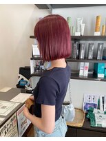 シャラク 砺波店(sharaku) ハイトーンカラー/ボブ