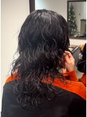 ロングハイレイヤーパーマ
