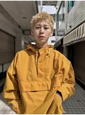スパイキーショート/抜きっぱなしブリーチ/ダブルカラー